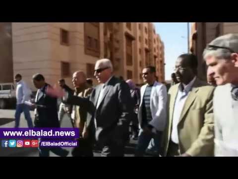 صدى البلد . محافظ أسوان يتفقد مشروعات الإسكان بمنطقة الصداقة الجديدة