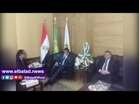 صدى البلد | وزير التعليم العالي يصل جامعة بنها لإفتتاح منتدى حوار تطوير التعليم