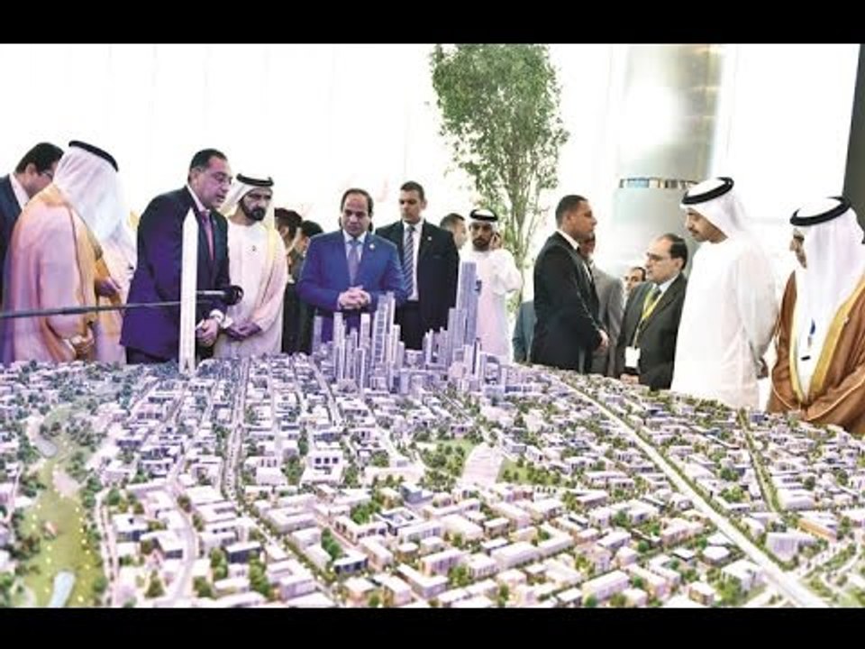 شاهد أخر التطورات والأنشاءات للعاصمة الاداراية الجديدة | صباح البلد