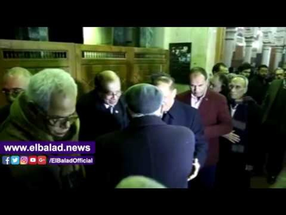 صدى البلد | سامي عنان وجمال بخيت أول الحضور في عزاء الشاعر الراحل سيد حجاب‎