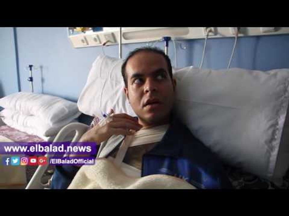 صدى البلد | النقيب عبد المقصود احد مصابي كمين المطافى : نتمنى الشهادة على ارض سيناء فداء للوطن