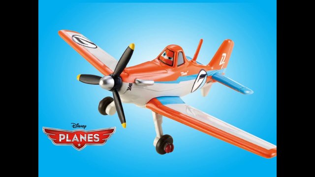 Disney Planes Racing Dusty Crophopper Die Cast Toy Mattel - Unboxing Demo Review
