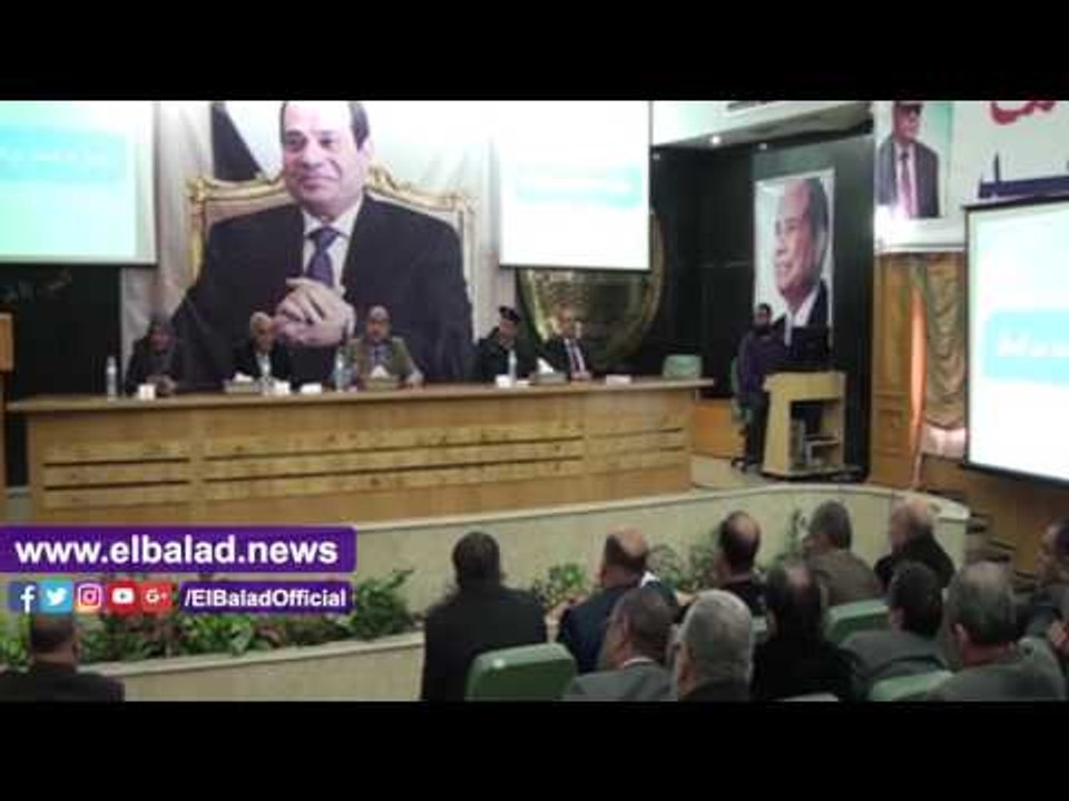 صدى البلد | محافظ مطروح يبحث توصيل المرافق وازالة التعديات على أراضى الدولة