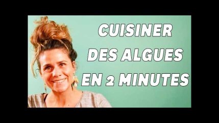 Faire le plein de nutriments avec une recette simple, c’est possible grâce aux algues