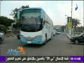 صباح البلد - أتوبيسات النقل على أعلى مستوى و تضاهي أوروبا