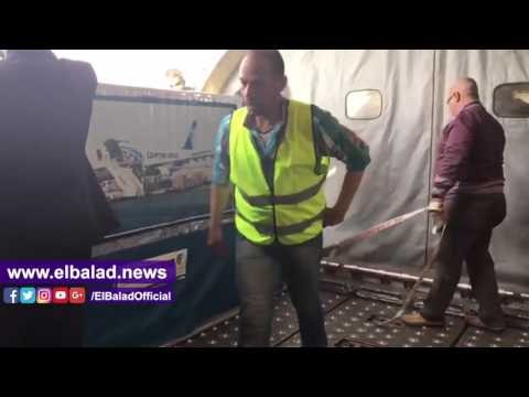 صدى البلد |نقل أضخم سيدة في العالم من الإسكندرية بطائرة بضائع للهند