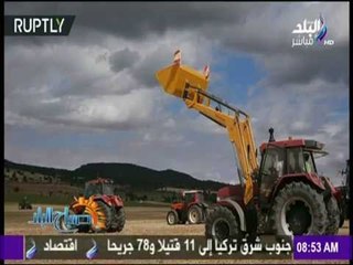 شاهد كيف يُلعب الشطرنج بالجرارات في أسبانيا | صباح البلد