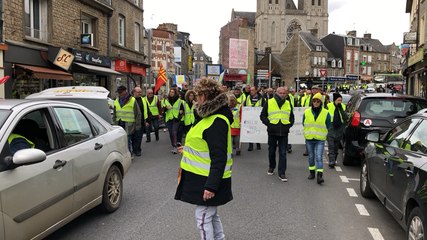 Une centaine de Gilets jaunes défile                   Samedi 9 mars 2019