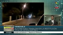 Comienza a restablecerse parcialmente el servicio eléctrico en Caracas