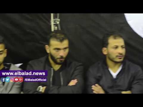 صدى البلد | متعب وحجازي وغالي وسعد سمير في عزاء والد أبوتريكة