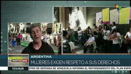 Argentinas se movilizan masivamente, exigen respeto a sus derechos