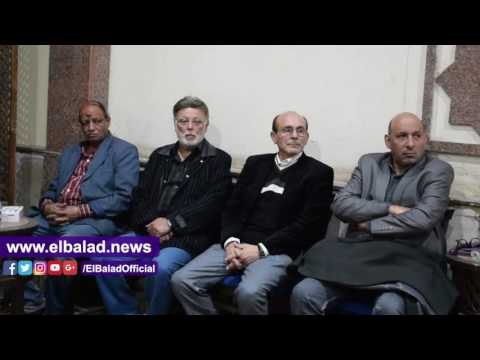 صدى البلد | محمد صبحي وأشرف عبد الغفور أول الحضور في عزاء صلاح رشوان