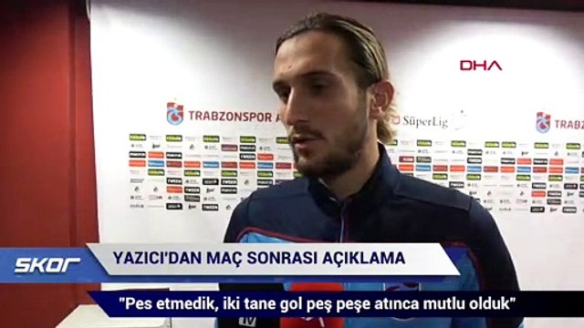 Yusuf Yazıcı'dan maç sonrası açıklama