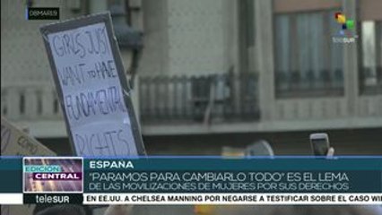 España: huelga feminista visibiliza el poder femenino en la sociedad