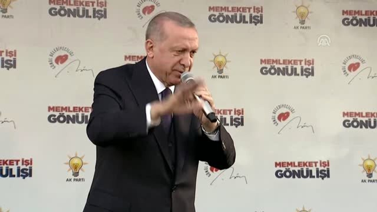 Cumhurbaşkanı Erdoğan: "Bizim Arkamızda Terör Örgütleri Yok, Bizim Arkamızda Millet Var, Bunlar da...