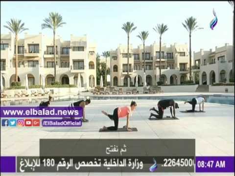 صدى البلد |تدريبات رياضية باستخدام الأوزان لجسم رشيق على «صباح البلد»