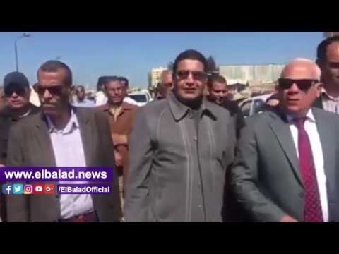 صدى البلد | محافظ بورسعيد يتفقد منطقة القنال الداخلي لمتابعة أعمال إزالة المحلات