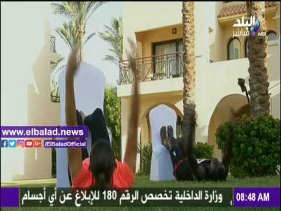 صدى البلد |تمارين رياضية لرشاقة الجسم على «صباح البلد»