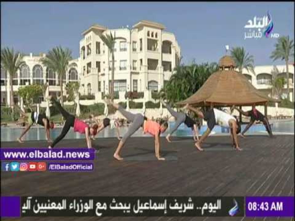 صدى البلد |تدريبات رياضية لمنطقة الأرداف على «صباح البلد»