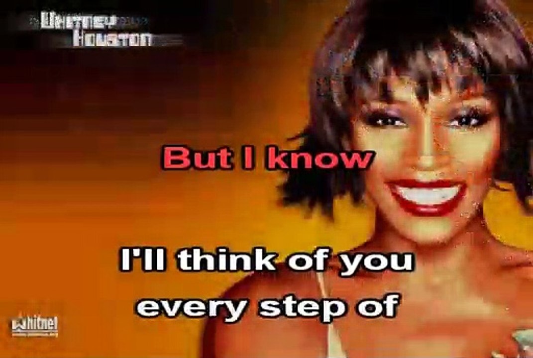 Whitney Houston - I Will Always Love You (karaoke)