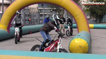 Salon de la moto de Marseille : la trial électrique, l'avenir du deux roues pour nos enfants