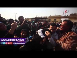 صدى البلد | أحضان وزغاريد والدعاء لـ "السيسي" فى استقبال شباب العفو الرئاسي