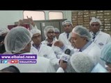 صدى البلد | وزير الصحة، خلال جولته بمصنع 