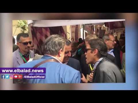 صدى البلد | يحيي قلاش يصل الصحفيين للتسجيل بـ عمومية النقابة