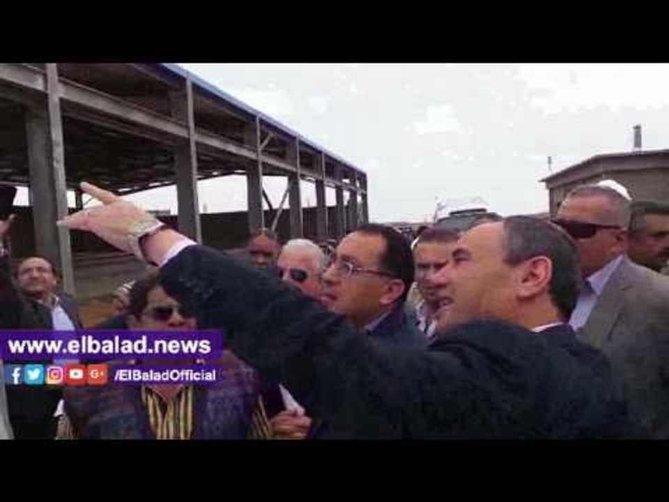 صدى البلد |  وزير الاسكان يتفقد مشروعات عدد من...