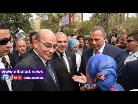 صدى البلد | وزير الزراعة يفتتح معرض «زهور الربيع» بحديقة الأورمان