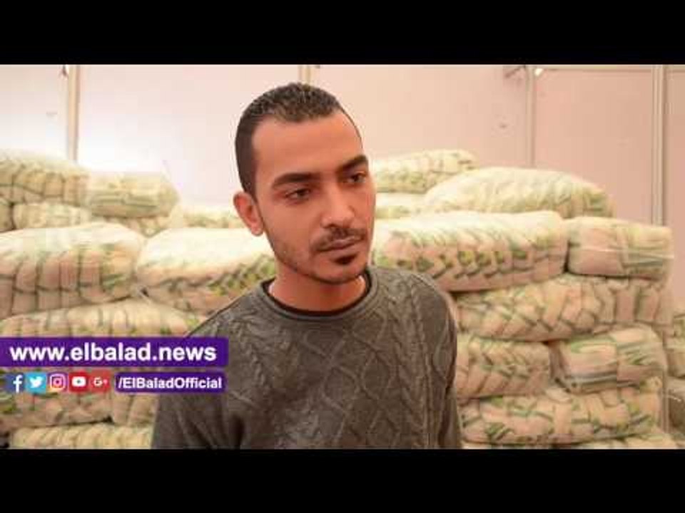 صدى البلد | إقبال كبير علي المعرض التجاري بالجيزة.. ومواطنون: "اللحمة والسكر ارخص من "المحلات"