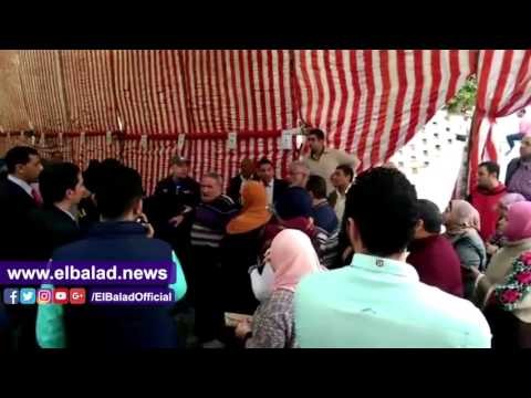 صدى البلد | مشادات كلامية بين اعضاء الاهلى و مسئولى امن النادى لمنعهم من الدخول
