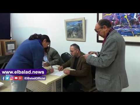 صدى البلد | إقبال متوسط على انتخابات نقابة التشكيليين