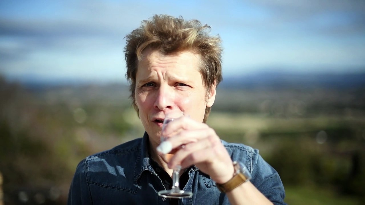 Benabar, parrain de la cuvée "Mon amour" du domaine Saint-Heyries