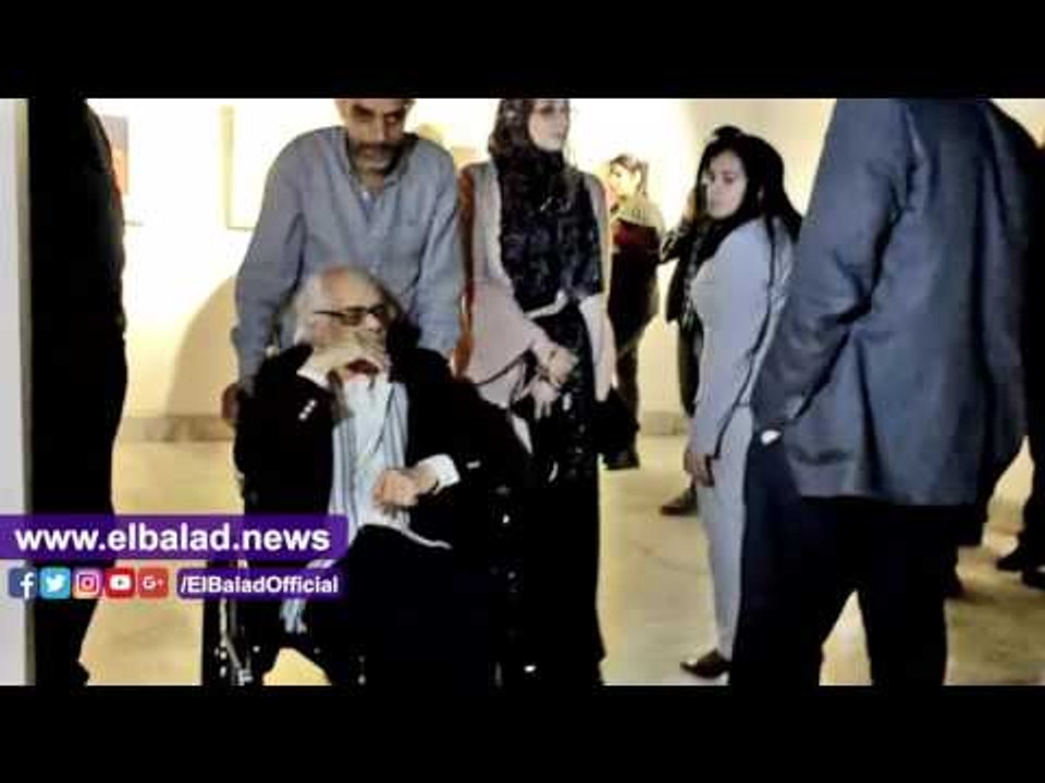 صدى البلد | أحمد عبد الفتاح يفتتح معرض للفنان م...