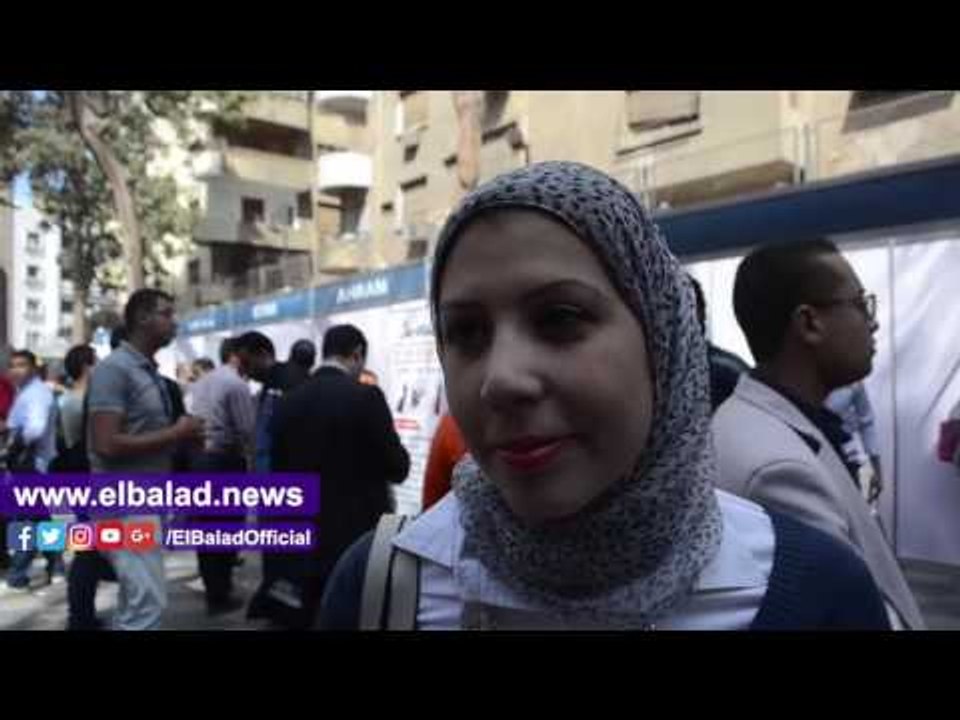 صدى البلد | احد متقدمي ملتقى المهندسين : ملتقى التوظيف فرصة جيدة للباحثين عن عمل