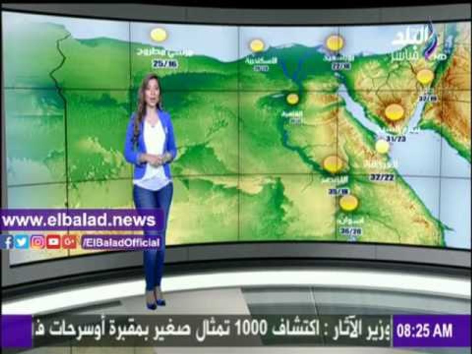 صدى البلد |درجات الحرارة المتوقعة بالقاهرة والمحافظات من «صباح البلد»