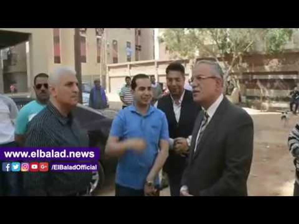 صدى البلد | محافظ المنيا يتفقد منطقة عشش محفوظ لمتابعة تنفيذ الأعمال