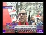 صدى البلد | أبو العينين يشارك الجالية المصرية فرحتها أمام البيت الأبيض