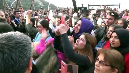 Pamukkale’de ‘Güney’ rüzgarı esti