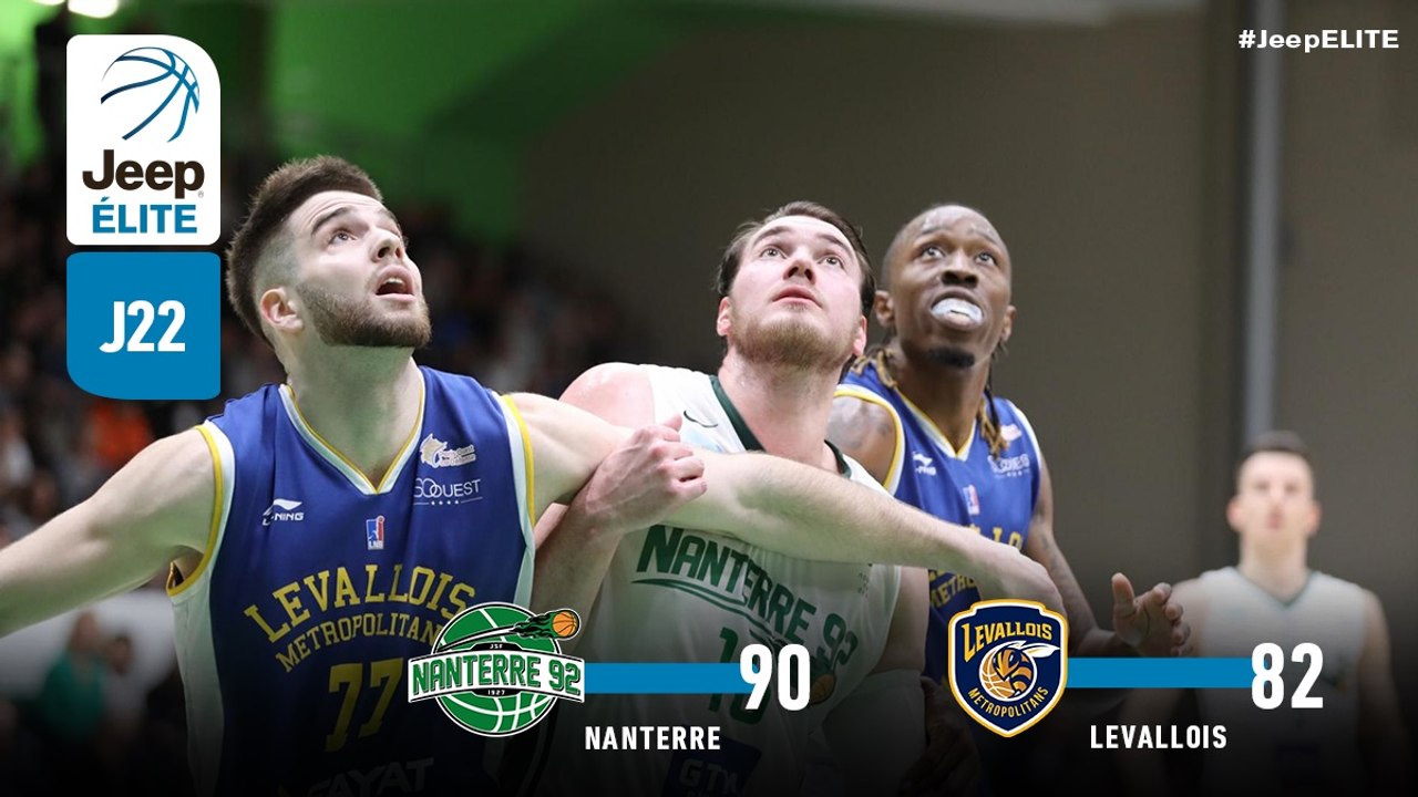 Jeep® ÉLITE : Nanterre vs Levallois (J22)