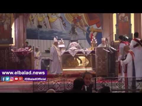 صدى البلد | تمثيلية القيام خلال قداس عيد القيامة