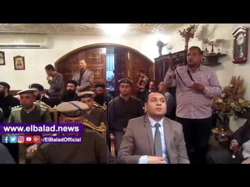 صدى البلد | محافظ الفيوم يتوجه لكنيسة مار جرجس لتقديم العزاء فى شهدا الكنيستين
