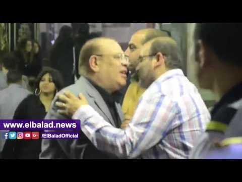 صدى البلد | يسرا وإسعاد يونس وعمرو سعد وهند صبري في عزاء والدة شريف عرفة