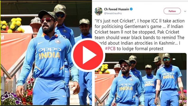 Pakistanis troll Indian Cricket Team for wearing Army Cap, Lauds Usman Khuaja