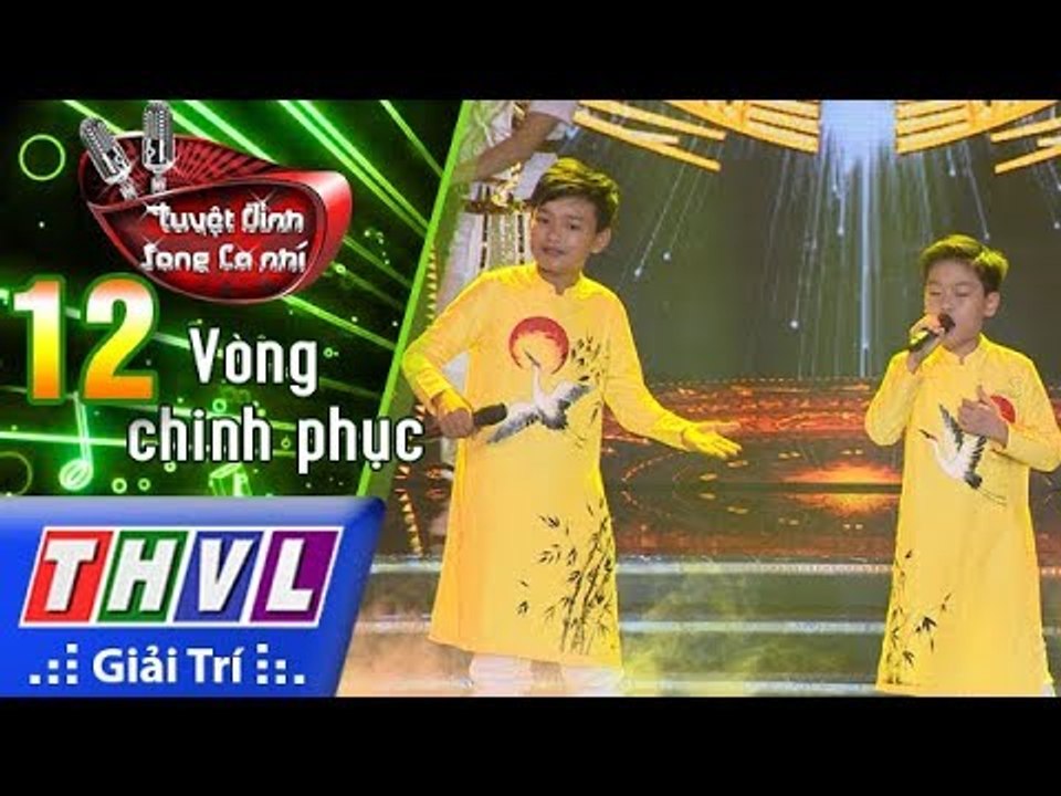 THVL | Tuyệt đỉnh song ca nhí Mùa 2 – Tập 12[2]: Đất nước lời ru - Tấn Bảo, Nhật Duy