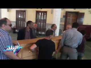 صدى البلد | تشييع جنازة الناقد مصطفى درويش من مسجد عمر مكرم