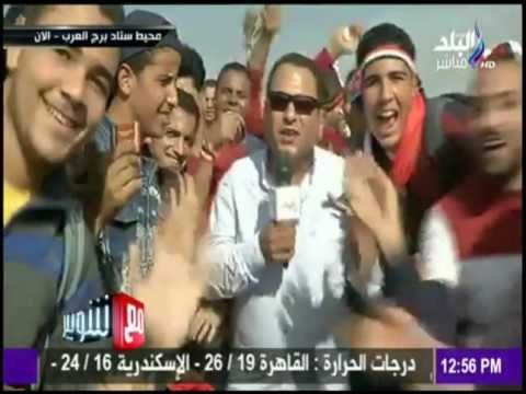 مع شوبير - اراء الجماهير بعد الحضور لأستاد برج العرب