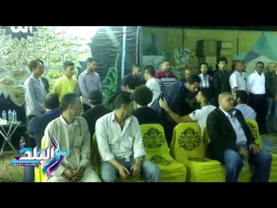 صدى البلد | ياسر أيوب وعمرو جمال ومحمد هاني في عزاء شقيق حسام عاشور