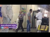 صدى البلد | بوبات الكترونية على أعلى مستوى لتفتيش المواطنين بمحطة مترو جمال عبدالناصر